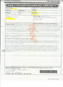 I-140 Approval Notice - Confidential Sample 2